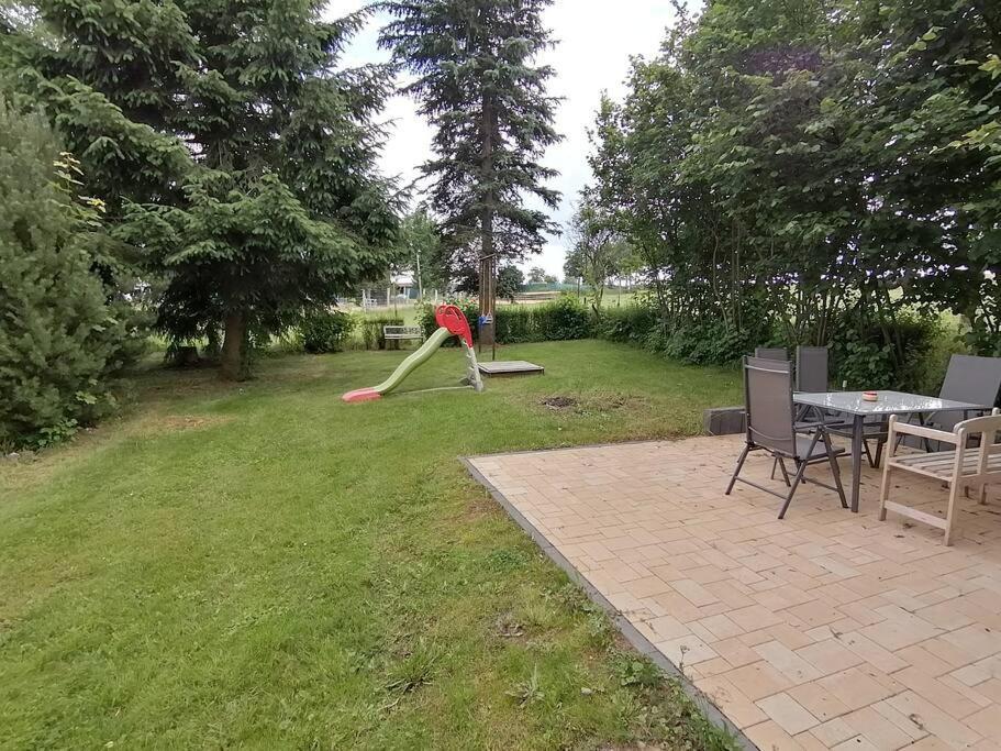 Ferienwohnung In Mittelsaida Grosshartmannsdorf エクステリア 写真